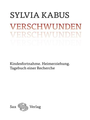 cover image of Verschwunden